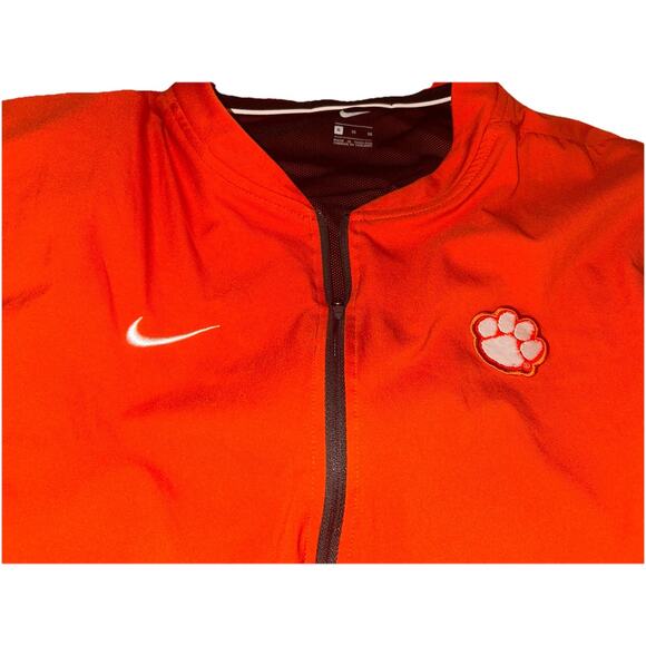 Nike Windbreaker Full Zip Clemson Tigers NCAA On-Field Lockdown Jacket XL - Picture 2 of 4